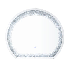 Espejo decorativo Glam Noralie de 76 cm de largo x 66 cm de alto