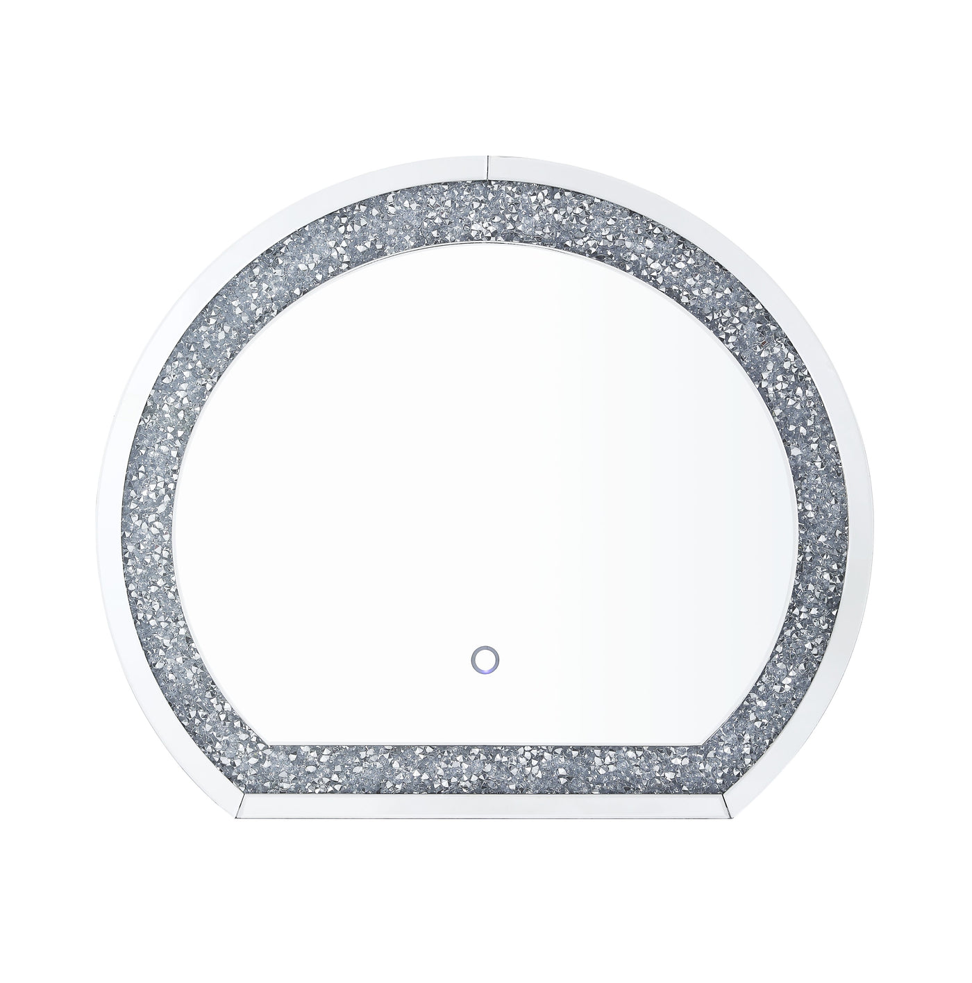 Espejo decorativo Glam Noralie de 76 cm de largo x 66 cm de alto