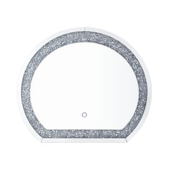Espejo decorativo Glam Noralie de 76 cm de largo x 66 cm de alto