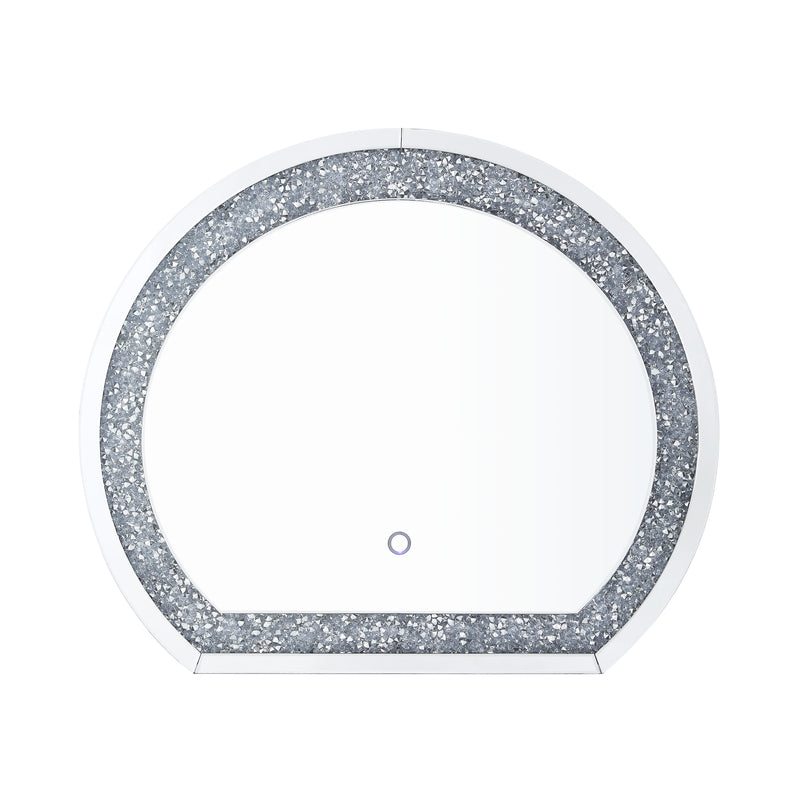 Espejo decorativo Glam Noralie de 76 cm de largo x 66 cm de alto
