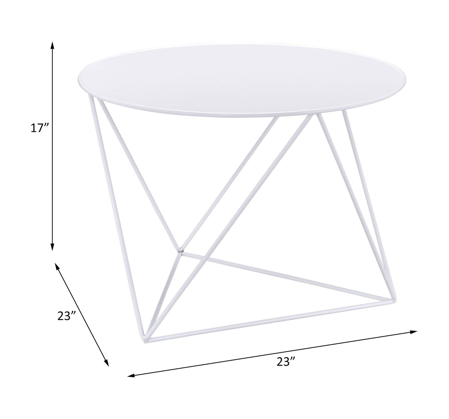 Epidia Round 23"Dia Accent Table