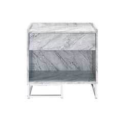 Azrael Rectangular 1 Drawer Accent Table