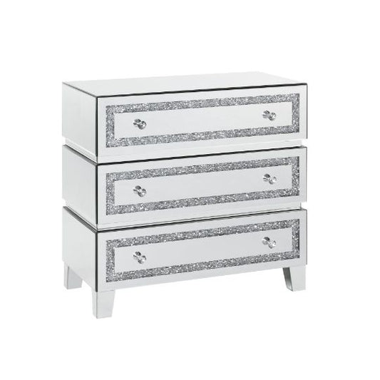 Noralie 3-Drawer Modern Accent Cabinet