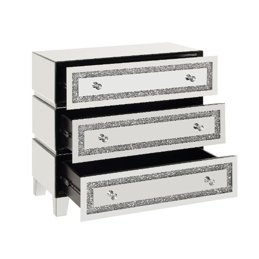 Noralie 3-Drawer Modern Accent Cabinet