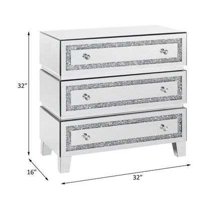 Noralie 3-Drawer Modern Accent Cabinet