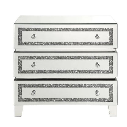 Noralie 3-Drawer Modern Accent Cabinet