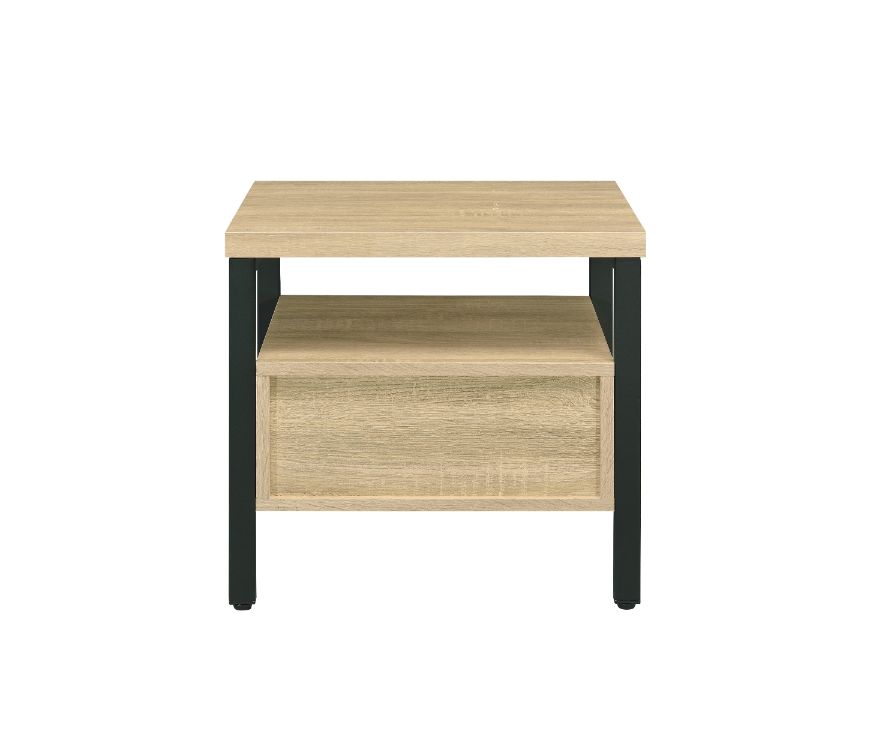 Yawan 1 Drawer Rectangular Accent Table