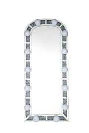 Espejo de piso Glam Noralie de 68 cm de largo x 160 cm de alto con forma de arco