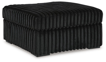 seccional Midnight-Madness 4PC & Oversized Accent Otomana Set
