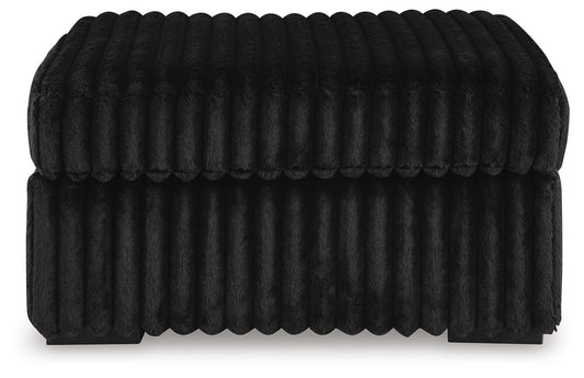 Midnight-Madness Oversized Accent Ottoman