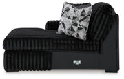 Midnight-Madness 3-Piece Sectional with Chaise