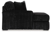 seccional Midnight-Madness 4PC & Otomana Set