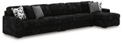 seccional Midnight-Madness 3-Piece con Chaise