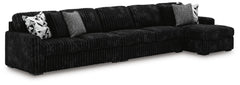 seccional Midnight-Madness 3-Piece con Chaise