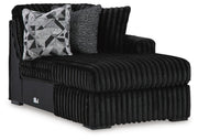 seccional Midnight-Madness 3-Piece con Chaise