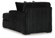 Midnight-Madness 3-Piece Sectional with Chaise