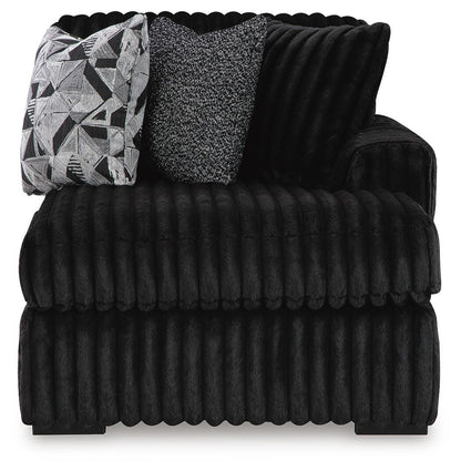 seccional Midnight-Madness 3-Piece con Chaise