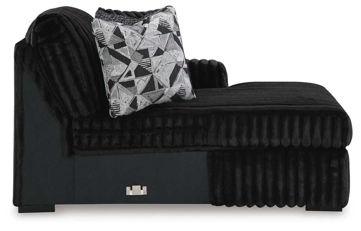 seccional Midnight-Madness 3-Piece con Chaise
