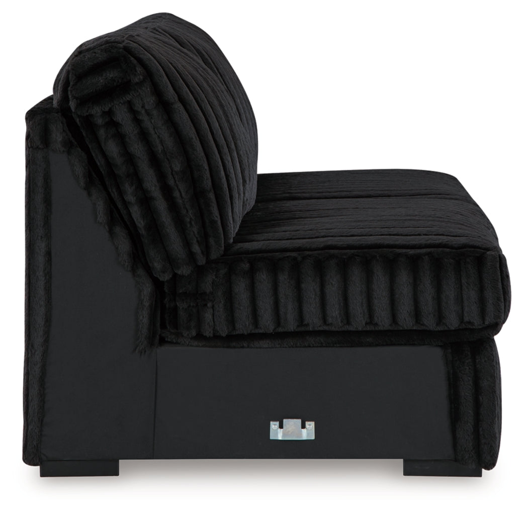 Midnight-Madness 3-Piece Sectional with Chaise