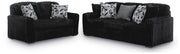 Midnight-Madness 2PC Living Room Set