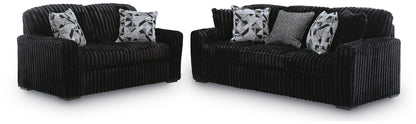 Midnight-Madness 2PC Living Room Set