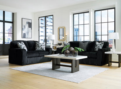 Midnight-Madness 2PC Living Room Set