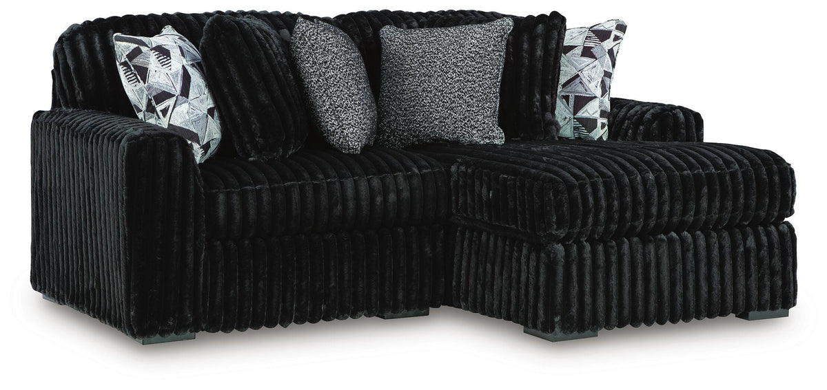 Midnight-Madness 2-Piece Sectional with Chaise