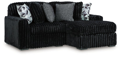 Midnight-Madness 2-Piece Sectional with Chaise