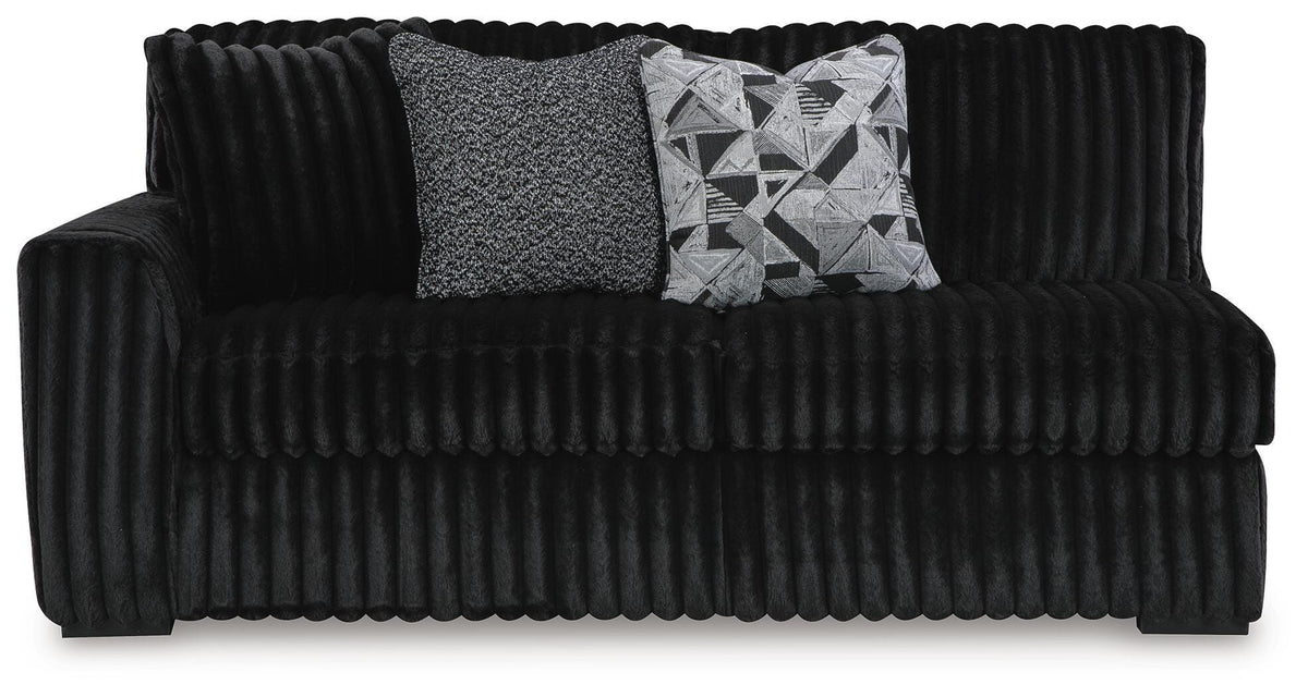 seccional Midnight-Madness 4PC & Oversized Accent Otomana Set