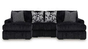 seccional Midnight-Madness 3-Piece Double Chaise
