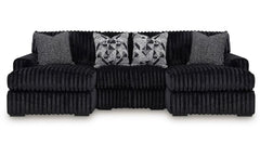 seccional Midnight-Madness 3-Piece Double Chaise