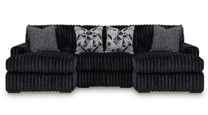 seccional Midnight-Madness 3-Piece Double Chaise