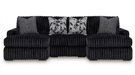 seccional Midnight-Madness 3-Piece Double Chaise