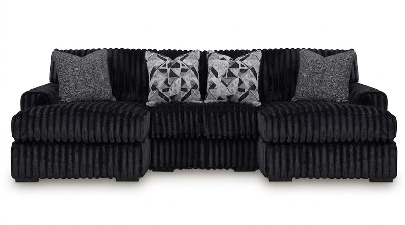 seccional Midnight-Madness 3-Piece Double Chaise