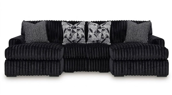 seccional Midnight-Madness 3-Piece Double Chaise