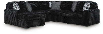 Midnight-Madness 5PC Sectional Set