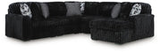 Midnight-Madness 5PC Sectional Set