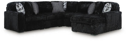 Midnight-Madness 5PC Sectional Set