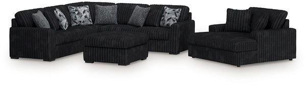 Midnight-Madness 3PC Sectional Set