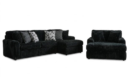 Midnight-Madness 2PC Living Room Set