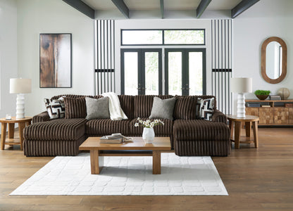 Midnight-Madness 3-Piece Chaise Sectional