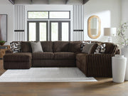 Midnight-Madness 4-Piece Sectional with Chaise