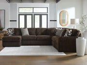 Midnight-Madness 4-Piece Sectional with Chaise
