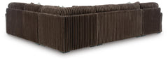 Midnight-Madness 4-Piece Sectional with Chaise