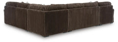 Midnight-Madness 4-Piece Sectional with Chaise