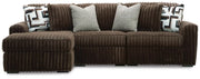 Midnight-Madness 3-Piece Sectional with Chaise
