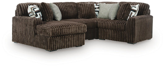 Midnight-Madness 4PC Sectional with Chaise