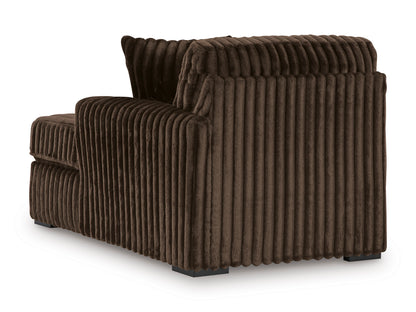 Midnight-Madness 3PC Sectional with Chaise