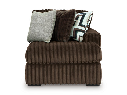 Midnight-Madness 3PC Sectional with Chaise