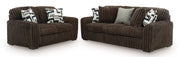 Midnight-Madness 2PC Living Room Set